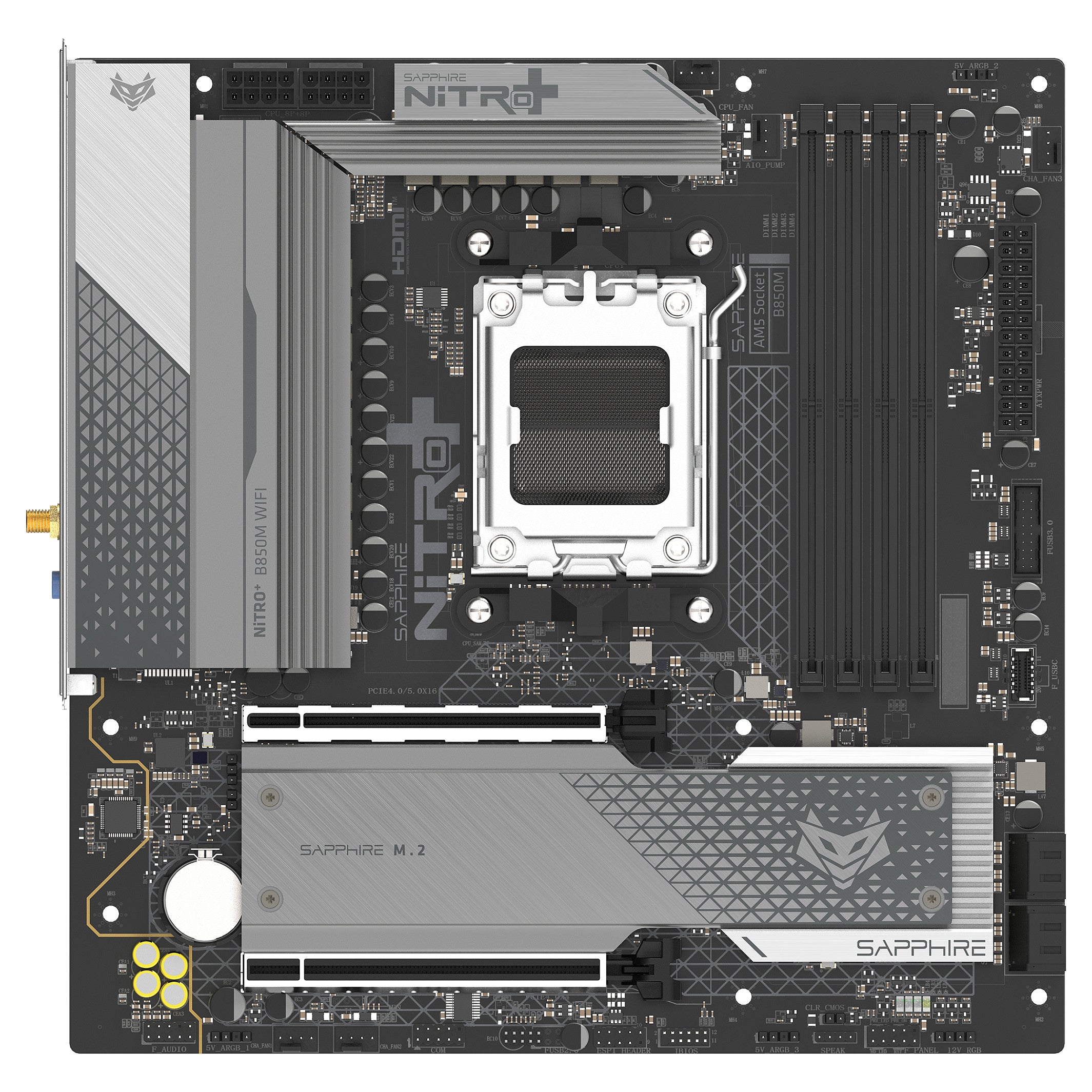 Motherboard Sapphire AM5 NITRO+ B850M WIFI - Sapphire